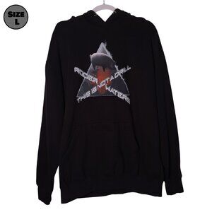 Roger Waters This Is Not A Drill 2022 Tour USED Hoodie Sweatshirt: L, Pink Floyd